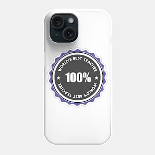 World's Best Teacher Phone Case