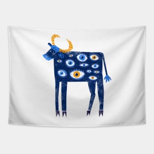 Sacred All-Seeing Ox Tapestry