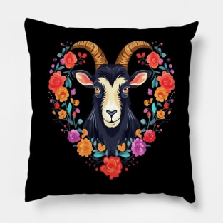 Goat Valentine Day Pillow