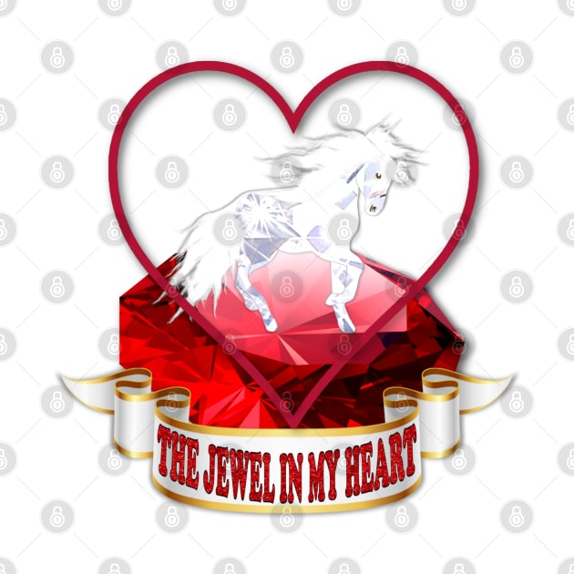 Horse Lovers Love Jewel by KC Morcom aka KCM Gems n Bling aka KCM Inspirations