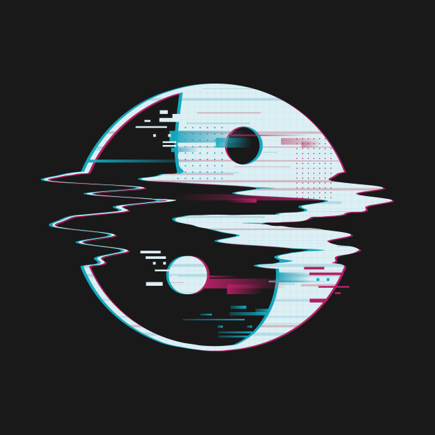 Glitch Yin Yang by SLAG_Creative