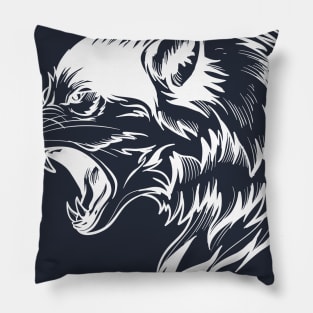 Wolf Art Pillow