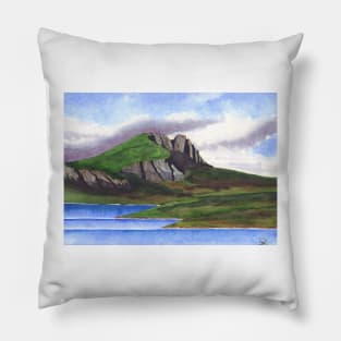 A Scottish Loch Pillow