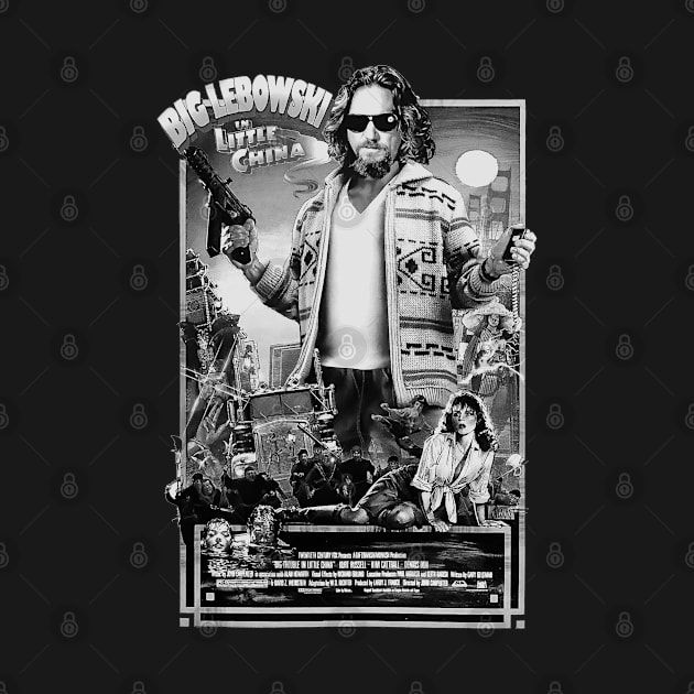 The Big Lebowski in Little China by CosmicAngerDesign