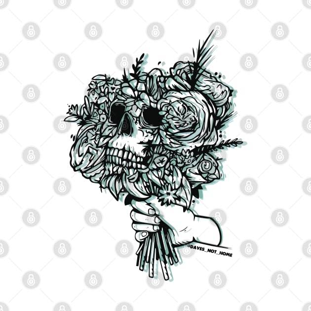 Flower skull by DavesNotHome