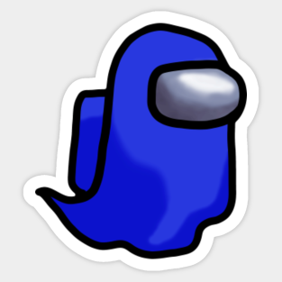 Among Us Ghost Stickers Teepublic Au