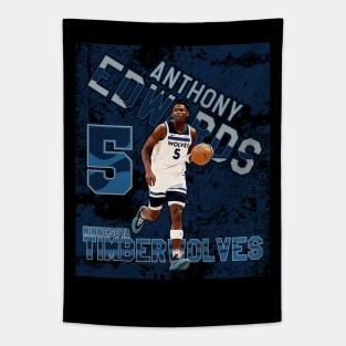 Anthony edwards // Minnesota Timberwolves Tapestry