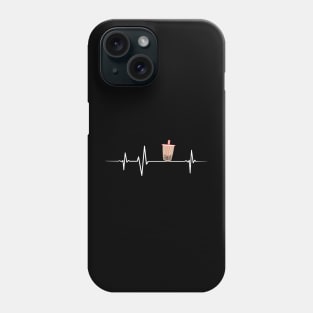 Heartbeat - Boba Tea Phone Case