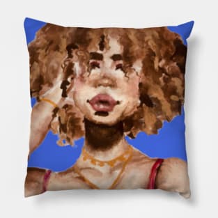 Big Hair Don't Care Pillow