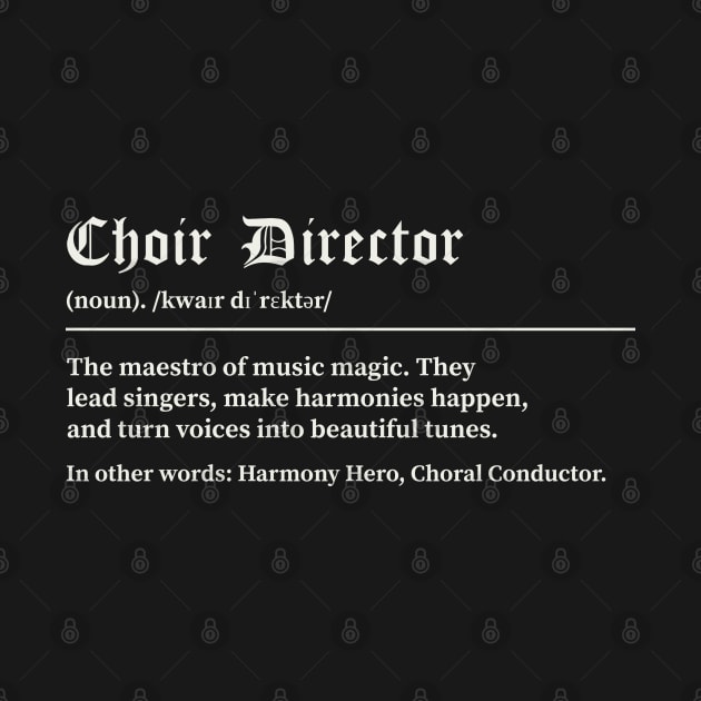 Choir Director by BetsyBuzz