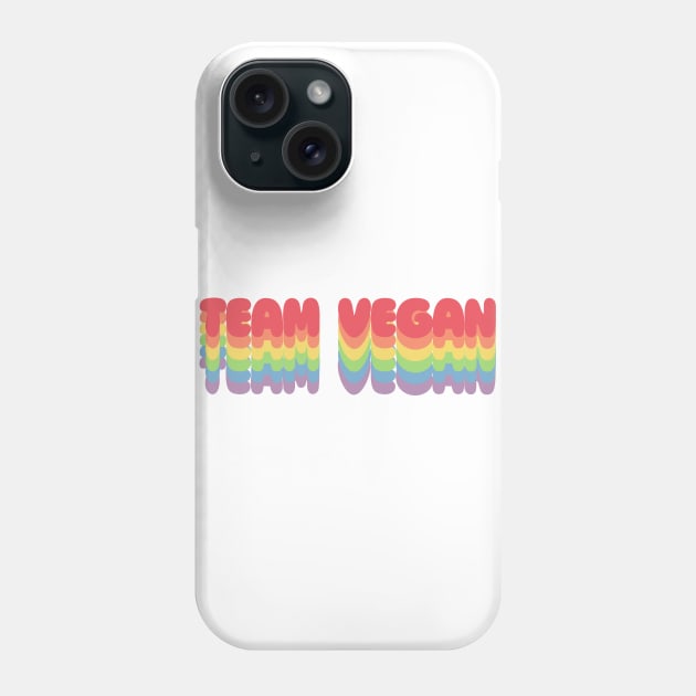 Team Vegan Phone Case by DankFutura