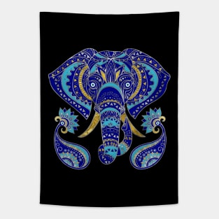 Evil Eye Elephant Ornament Tapestry