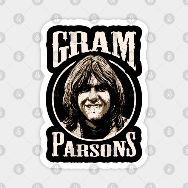 Gram Parsons Magnet by VizRad