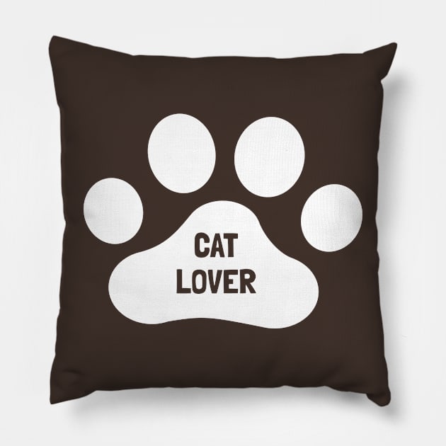 Cat lover Pillow by V-shirt