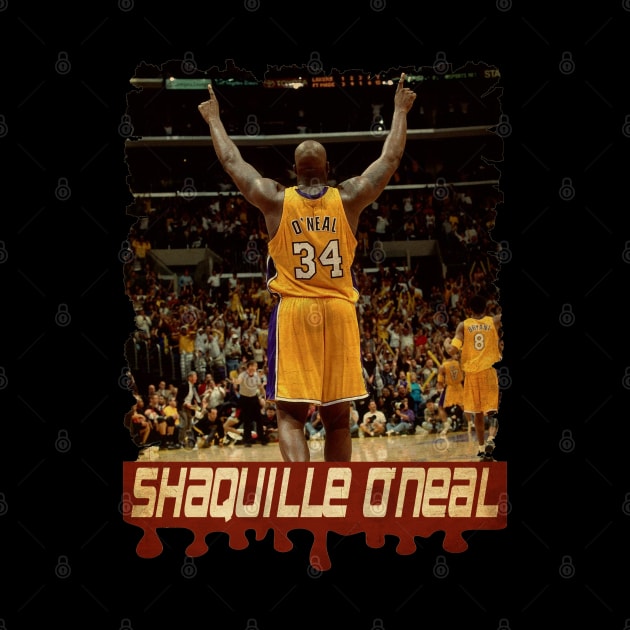 Shaquille O'neal Vintage by Teling Balak