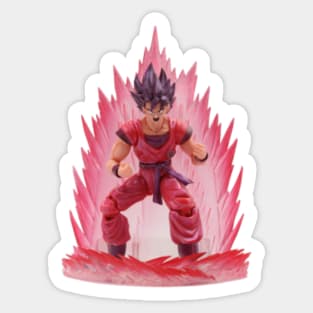 goku super saiyan blue kaioken Sticker for Sale by DanySikan