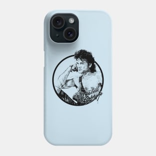 Patrick Swayze ∆ 90s Styled Retro Graphic Design Phone Case