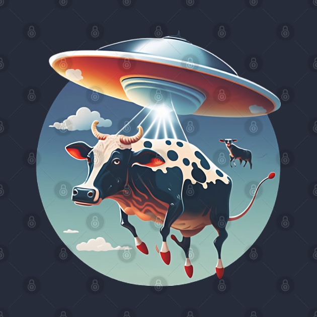 Cow-napped: When Aliens Take Farm Animals by zoocostudio