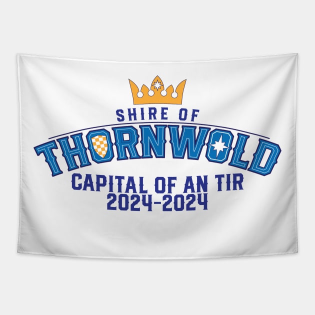 Thornwold Sports Logo Tapestry by Yotebeth