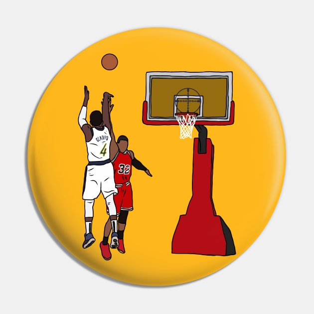 Victor Oladipo Game Winner vs. Chicago Pin by rattraptees