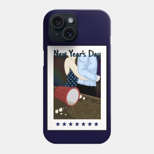 NEW YEAR'S DAY CARD Phone Case