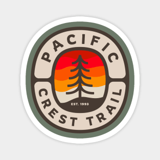 Pacific Crest Trail Logo Magnet