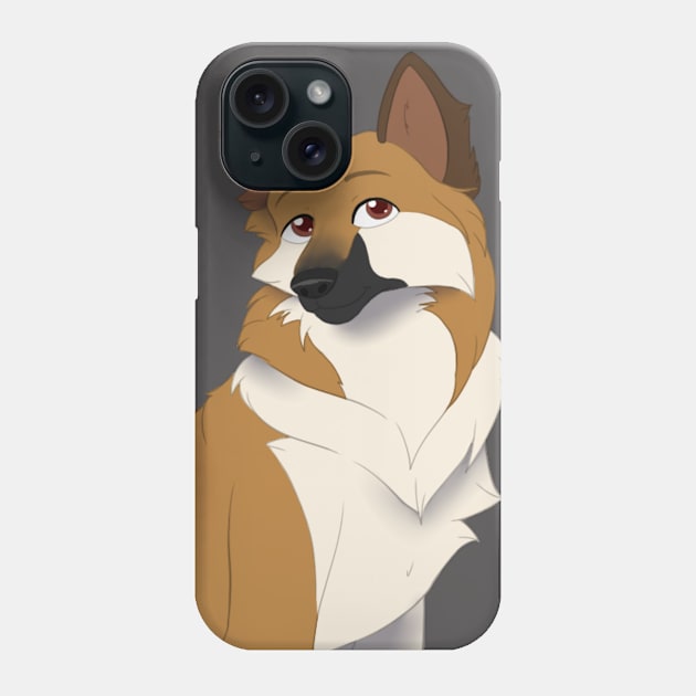 Icelandic Sheepdog Phone Case by SkyBlueArts