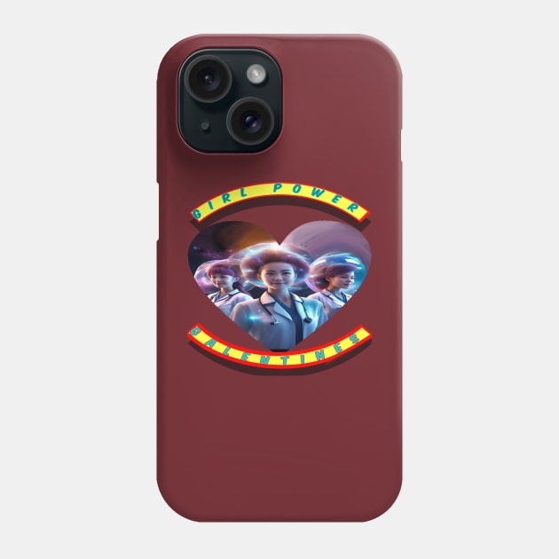 Girl power galentines  doctors and nurses Phone Case by sailorsam1805