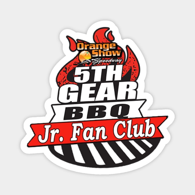 OSS 5th Gear BBQ Jr. Fan Club Magnet by Orange Show Speedway