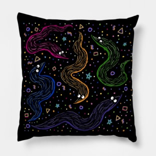 Bowling Worm On A String 2 Pillow