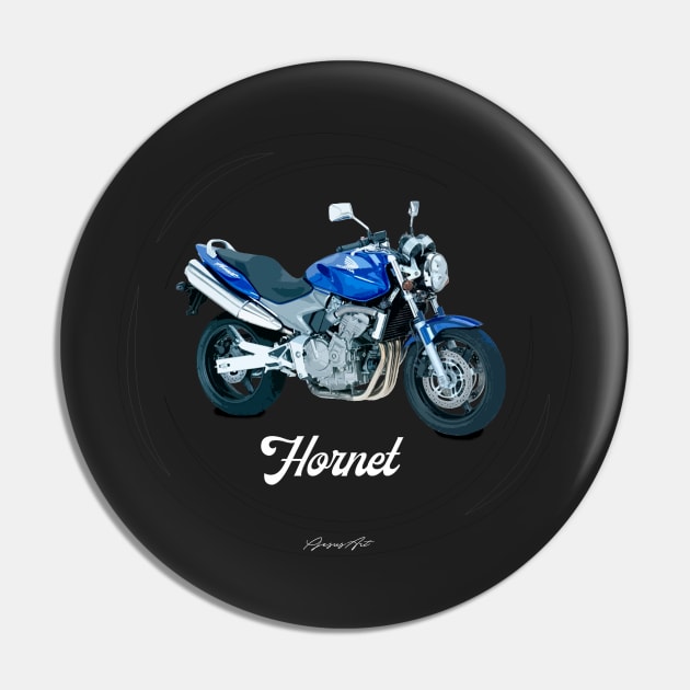 Honda hornet Pin by PjesusArt