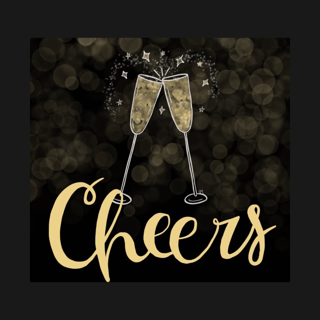 Cheers To The New Year by RuthMCreative