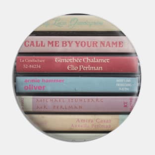 Call Me by Your Name Cassettes Pin