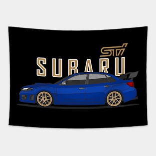 Subie STI Blue Tapestry