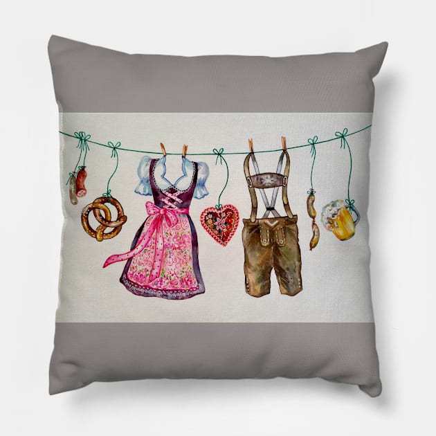 Oktoberfest Pillow by EL_ART