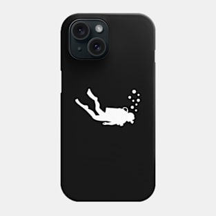 Diving Scuba Diver Phone Case