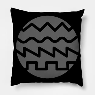 Synthesizer Waveforms Pillow