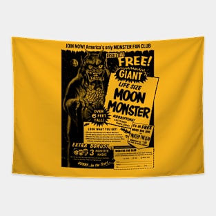 Giant Life Size Moon Monster 2 Tapestry