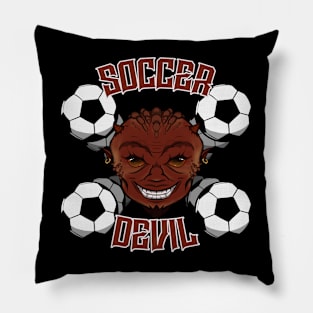 Soccer Devil Pillow