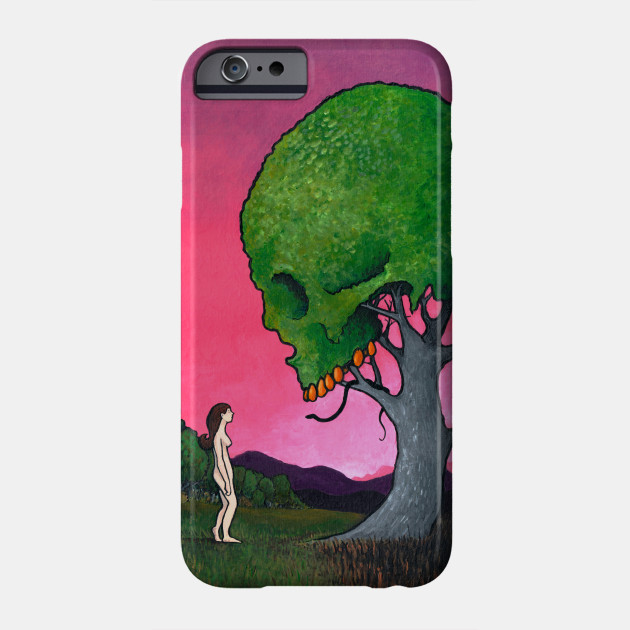 Skull Tree Low Hanging Fruit Eve And The Tree Of Knowledge Skull Phone Case Teepublic