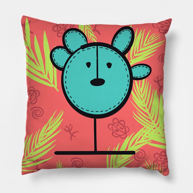 Sol Taino Pillow by SparklingAura