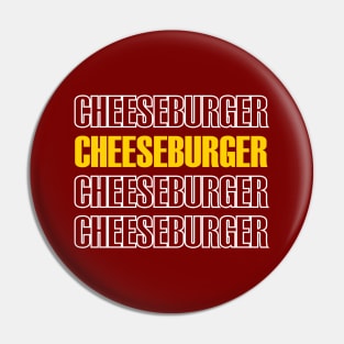 Cheeseburger Pin