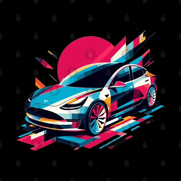 Tesla Model 3 by Vehicles-Art