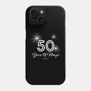 50 Years of Magic - White Phone Case