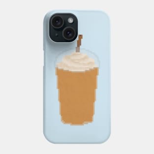 Iced frappe pixel art Phone Case