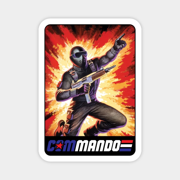 Commando Magnet by Doc Multiverse Designs