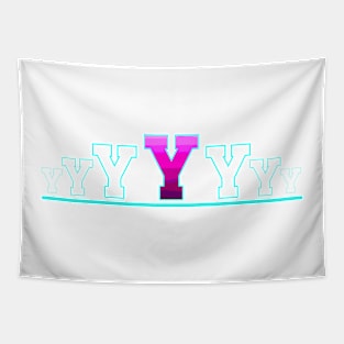 Letter Y Tapestry