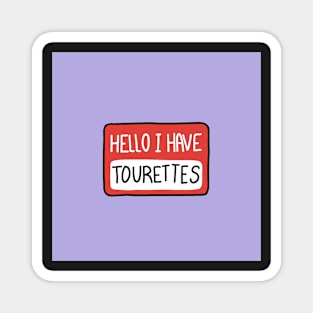 Tourettes Magnet