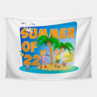 The beautiful summer of ‘22 illustration. Tapestry