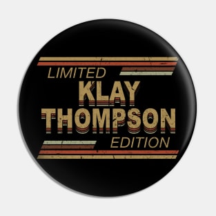 Limited Edition Klay Name Sports Birthday Gifts Pin